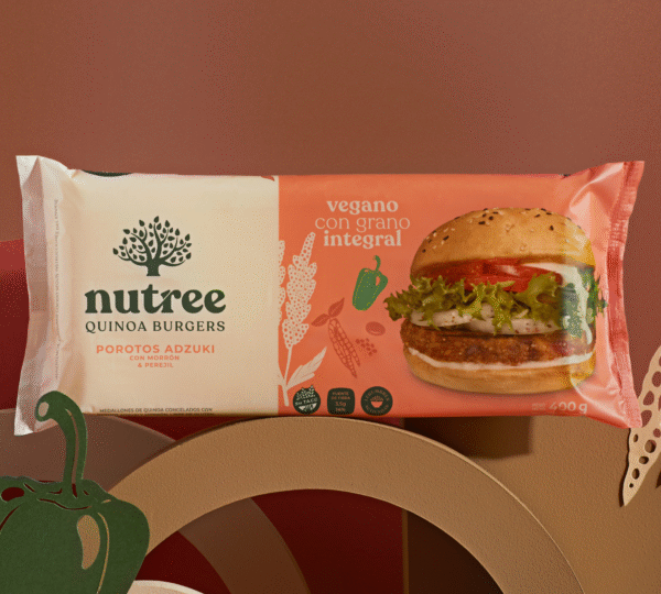 Hamburguesa de Quinoa porotos adzuki por 4 unidades Nutree